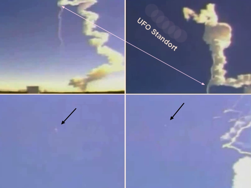 UFO nahe der Challenger-Explosion
